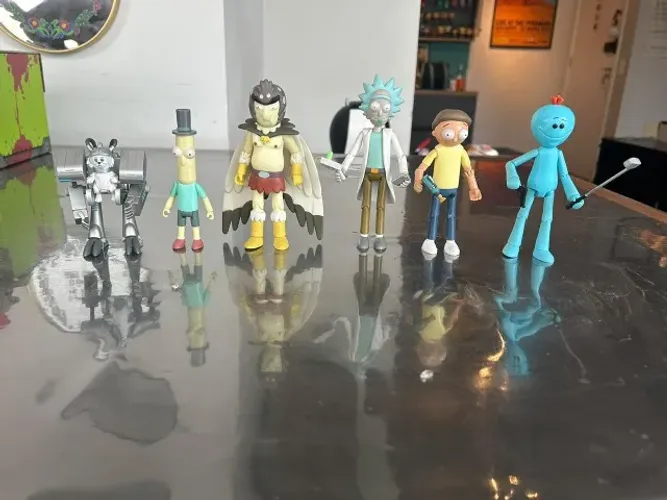Rick & Morty Action Figure Wave 1 Set Funko LOOSES USADOS