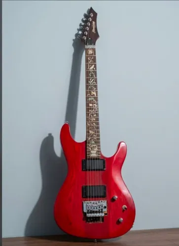 Guitarra Strinberg cgl 60 RECEM REGULADA cordas novas