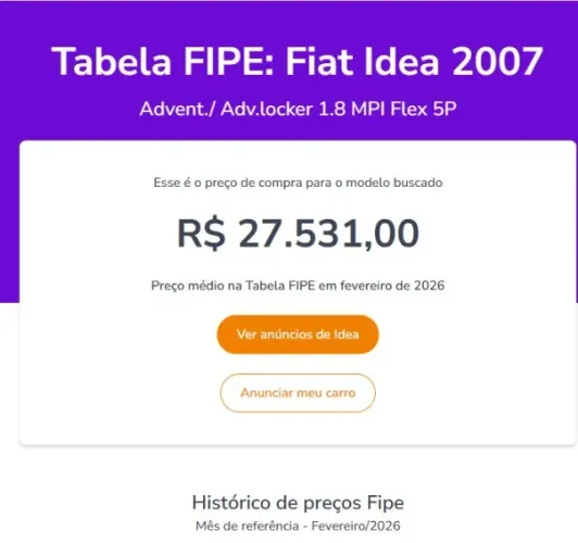 Fiat Idea Advent./ Adv.locker 1.8 MPI Flex 5P 2007