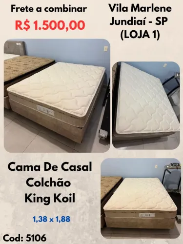 Cama De Casal Box