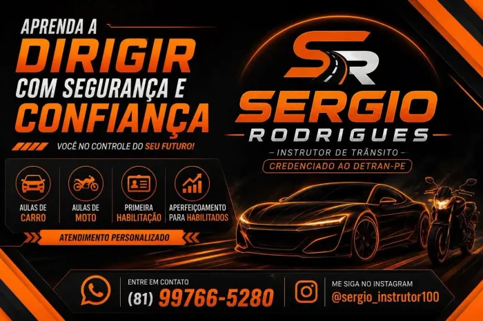 Aulas de direção veicular, primeira habilitação e  para Habilitados!