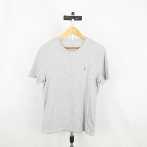 Camiseta AllSaints cinza 