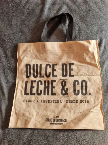 bolsa eco bag da Argentina Dulce de leche