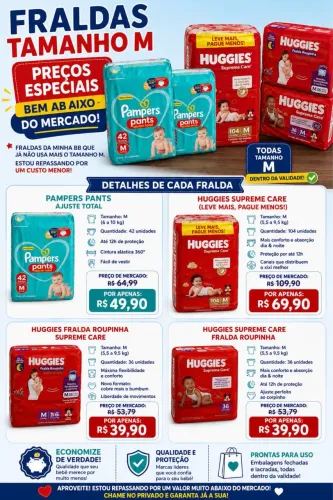 Fraldas M