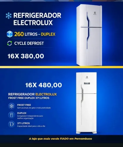 GELADEIRA CREDIÁRIO
