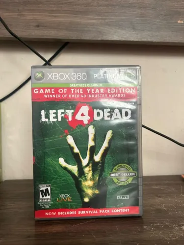Jogo de Xbox 360 left4dead