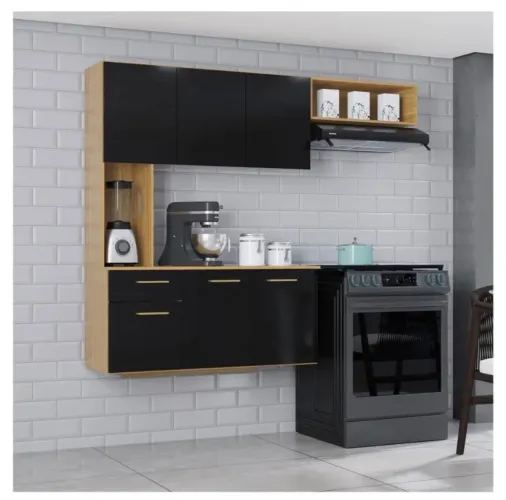 Armário de cozinha e painel para Tv