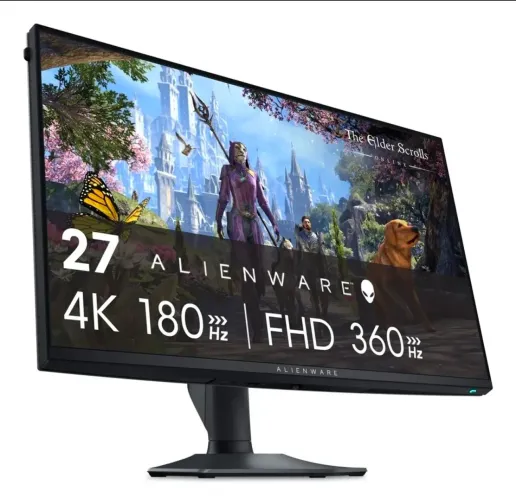 Monitor Alienware AW2725QF dual resolution. Novo