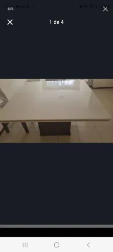 MESA DE JANTAR QUADRADA 6 LUGARES