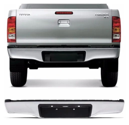 Parachoque Traseiro Hilux 2005-2015