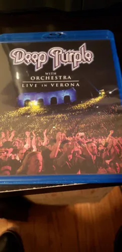 Blu ray Deep Purple with Orchestra - Live in Verona (Autorado)