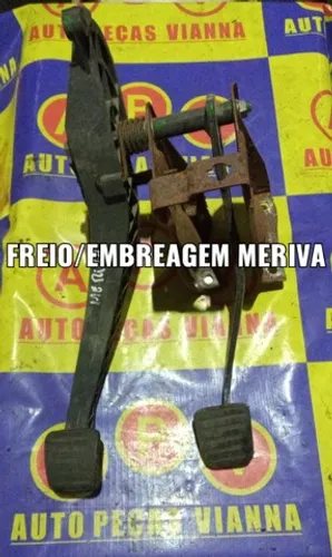 Pedal de freio/embreagem do meriva