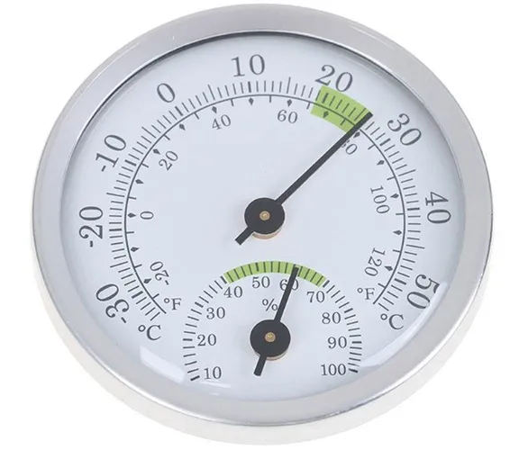 Termômetro e higrômetro para parede medidor de temperatura e umidade para sauna COD-AP119 