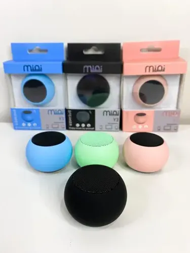 Mini Caixa de Som Bluetooth Metal