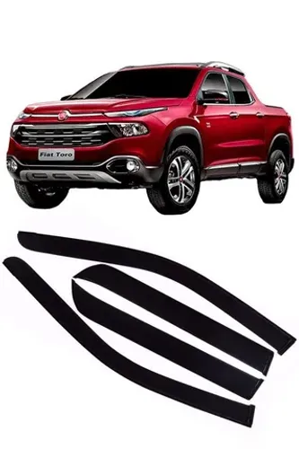 Calha de Chuva Fiat Toro 2016 - 4 Portas - Ecotap