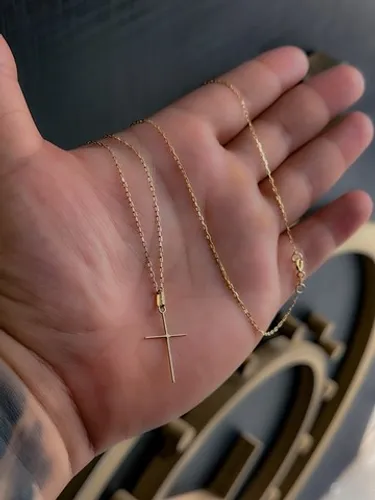 Corrente masculina em ouro18k