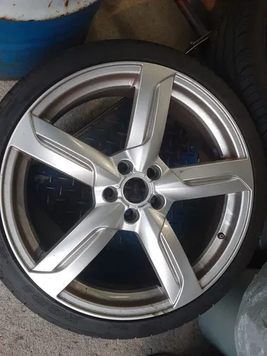 Roda aro 20 Audi estrela Prata usadas 5x112 jetta