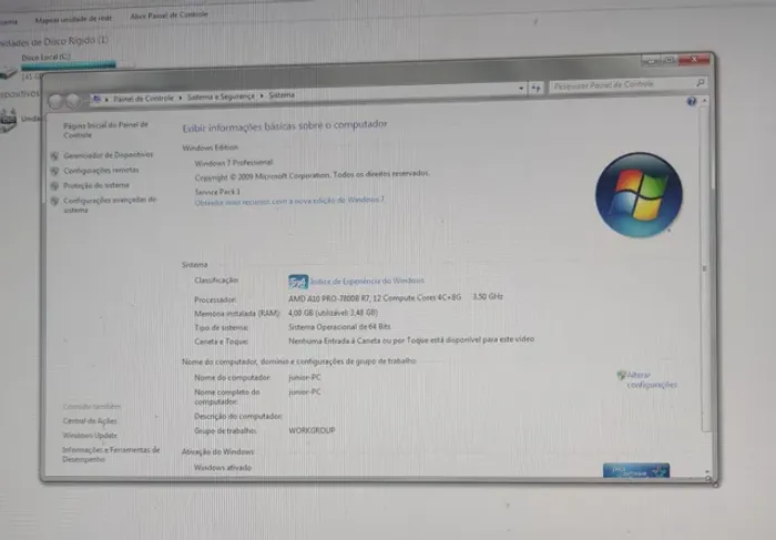 Computador desktop dell , monitor full hd