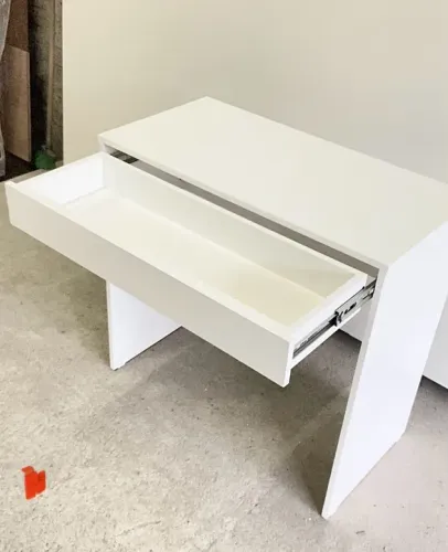 ESCRIVANINHA COM GAVETA DE MDF BRANCO