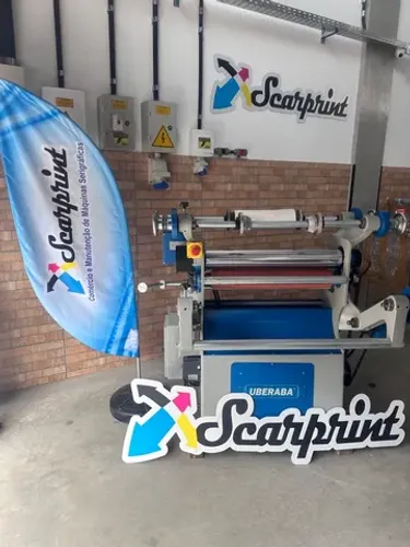 Máquina para laminação gráfica UBERABA 