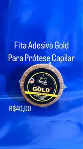 Fita Adesiva Gold para Prótese Capilar 