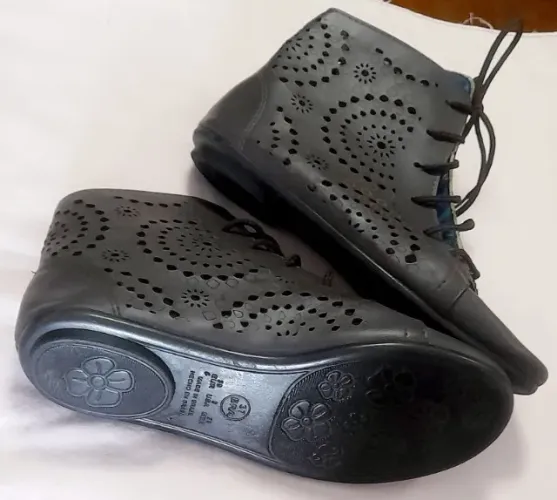 Super confortável Bota cano alto marrom tamanho 37