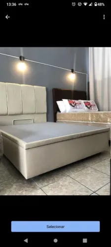 Base para Cama Box casal baú - Nova