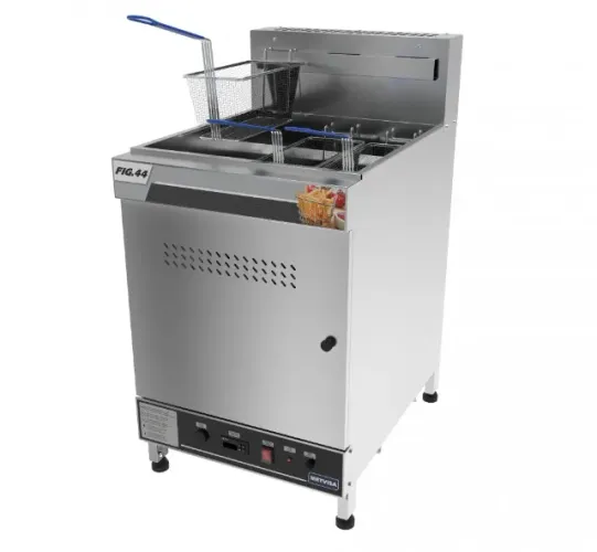 FRITADEIRA INDUSTRIAL Á GÁS BOTIJÃO 44L