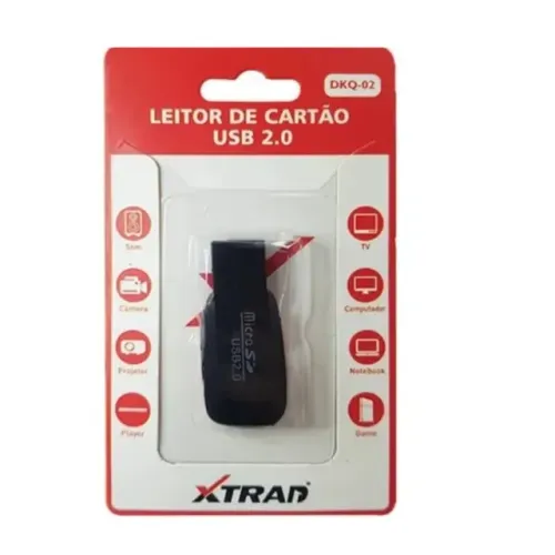 Leitor de cartão de memória USB 
