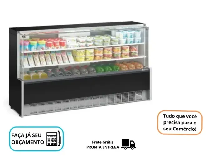 Balcão Refrigerado Gelopar 2 Metros Novo