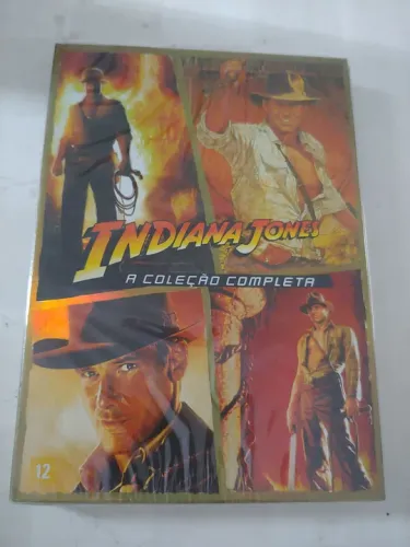 Box Dvd Quadrilogia Indiana Jones