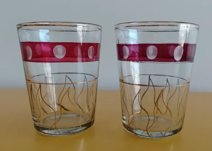 Copos de cristal