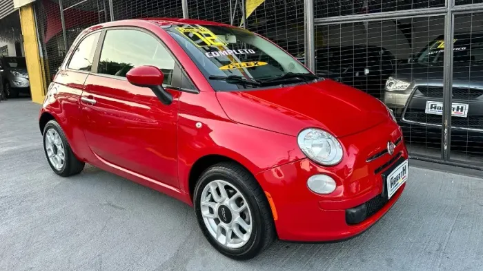 Fiat 500 1.4 completo 2012 aceito trocas e financiamentos 