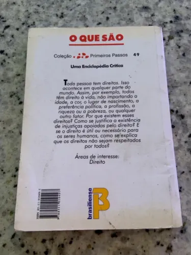 Livro Direitos da Pessoa- Dalmo Abreu Dallari