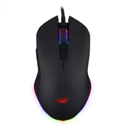 Mouse Gamer C3Tech, LED Multicores, 6 Botões, 3200DPI, Preto - MG-120BK