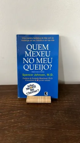 livro quem mexeu no meu queijo - livro