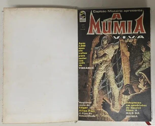 A Múmia Viva 1 a 5 - Bloch - Marvel Anos 70 (Box de Luxo)