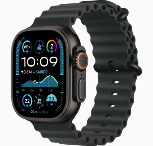 Apple Watch Ultra 2 Versão Black Preto - Aceitamos Trocas - Loja Icarai