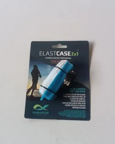Porta elástico com iscador pra pescaria 