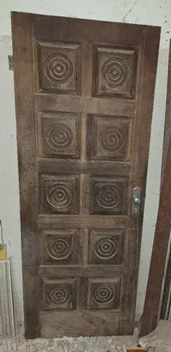 Porta em madeira Nobre SUCUPIRA de fino acabamento