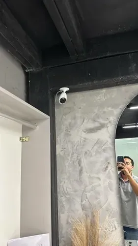 Instalação de câmeras de segurança com acesso remoto