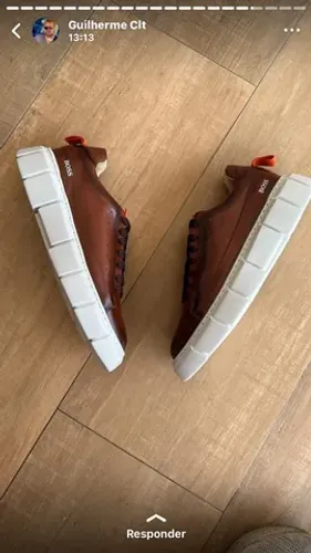Hugo Boss Couro Legítimo veja mais opções