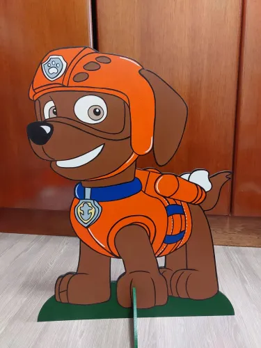 Display de chão em MDF Patrulha Canina