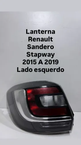 Lanternas Sandero Stepway 2015 a 2019 lado esquerdo original