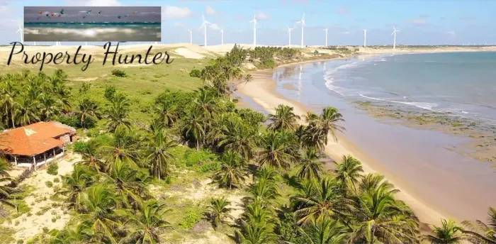 Vendo lotes de 47m frente mar 60m de fundo na Praia de Caetanos, Amontada