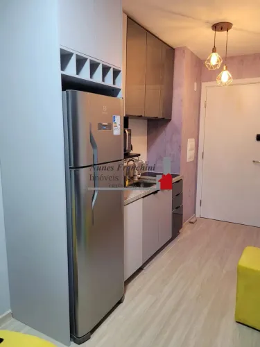 Studio de alto padrão para locação em condomínio de luxo na Liberdade, São Paulo-SP: 1 qua