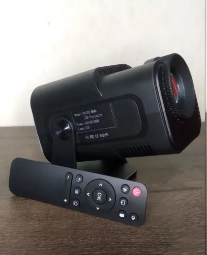 Projetor LED HY320 - Alta Qualidade e Portabilidade com garantia Entregamos