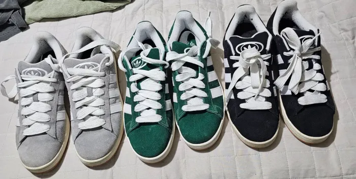 3 tênis Adidas Campus 00 Tam 43 originais