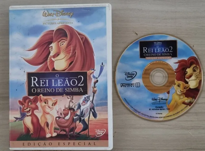 DVD - O Rei Leão 2 - O Reino de Simba - Original