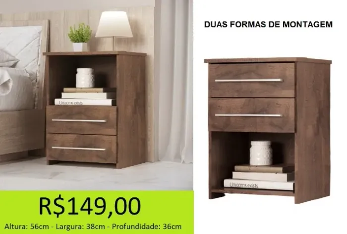 Mesa de cabeceira